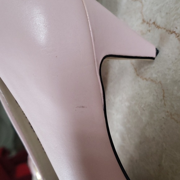 Pink Leather Heels - Picture 9 of 10